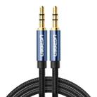 Ugreen AV112 Audio Cable 3.5mm Speaker Line Aux Cable, Length:0.5m(Blue) - 1