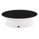 20cm 360 Degree Electric Rotating Turntable Display Stand Photography Video Shooting Props Turntable, Load 1.5kg, Powered by Battery - 2