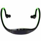 S9 Wireless Sports Bluetooth Earphones for iPhone Huawei XiaoMi Phone, Support TF / SD Card & Microphone(Green) - 1