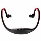 S9 Wireless Sports Bluetooth Earphones for iPhone Huawei XiaoMi Phone, Support TF / SD Card & Microphone(Red) - 1