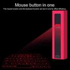 F2 Portable Lipstick Laser Virtual Laser Projection Mouse And Keyboard(Black) - 3