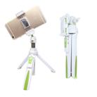 Benro MK10 Mobile Phone Live Bluetooth Remote Control Selfie Stick Tripod(White) - 1