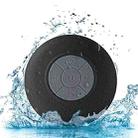 Mini Portable Subwoofer Shower Wireless Waterproof Bluetooth Speaker Handsfree Receive Call Music Suction Mic for iPhone Samsung(Black) - 1