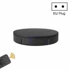 30cm Remote Control Speed Electric Turntable Sample Display Stand, Specification:EU Plug(Black) - 1