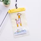 10 PCS Large Outdoor Photo Transparent Waterproof Cartoon Mobile Phone Bag, Style:Fawn - 1