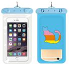 10 PCS Girly Heart Thickened Cartoon Phone Waterproof Bag(Rainbow Cat) - 1