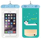 10 PCS Girly Heart Thickened Cartoon Phone Waterproof Bag(White Bear) - 1