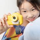 Polar Species Photographable Video HD Portable Cartoon Mini Children Camera, Style:Camera(Yellow) - 2