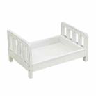 100 Days Old Wooden Bed For Newborns Children Photography Props(White) - 1