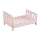 100 Days Old Wooden Bed For Newborns Children Photography Props(Pink) - 1
