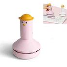 3W USB Mini Car Cartoon Office Desktop Keyboard Cleaner Vacuum Cleaner, Model number:C503-2(Pink) - 1