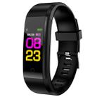 ID115 Plus Smart Bracelet Fitness Heart Rate Monitor Blood Pressure Pedometer Health Running Sports SmartWatch for IOS Android(black) - 1