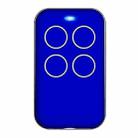 433MHz learning Code Remote Control Four Buttons Wireless Smart Home Switch(Blue) - 1