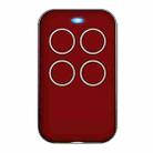 433MHZ Single Frequency Universal Automatic Cloning Remote Control PTX4 Replicator Learning Machine for Garage Gate Door(Red) - 1