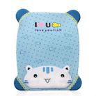 Cartoon Silicone Wristband Mouse Pad(Blue Cat) - 1