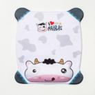 Cartoon Silicone Wristband Mouse Pad(Cow) - 1