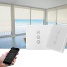 SM-SW101-C Wifi Smart Touch Curtain Wwitch Voice Control by Alexa and Google Phone Control For  Electric Curtain  Motor - 1