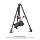 Q160s 4-Section Folding Legs Live Broadcast Aluminum Alloy Tripod Mount with Damping Tripod Ball-Head - 3