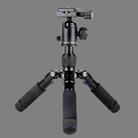 Xiletu FM5S-MINI 5-Section Folding Legs Mini Desktop Tripod Mount(Black) - 2