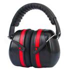 Soundproof Earmuffs Noise-Proof Sleep Earmuffs Industrial Protective Earmuffs Ear Caps(Red Black) - 1