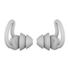 1 Pair Shark Fin Nnti-falling and Noise-reducing Earplugs Anti-Noise Earplugs For Sleeping Dormitory Noise Cancelling And Noise Prevention Earplugs(Gray (2 Layers)) - 2