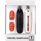 Anti-Noise Sleep Earplugs Silicone Soundproof Earplugs Industrial Noise Cancelling Silent Earplugs(Orange) - 2
