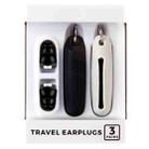 Anti-Noise Sleep Earplugs Silicone Soundproof Earplugs Industrial Noise Cancelling Silent Earplugs(Black) - 3