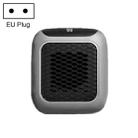 Home Portable Wall-mounted Small Air Heater, Specification:EU Plug(Gray) - 1