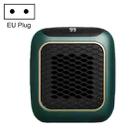 Home Portable Wall-mounted Small Air Heater, Specification:EU Plug(Green) - 1