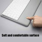 Wireless Keyboard Support Memory Foam Silicone Wrist Pad Base for Apple Magic Keyboard 2, Size:S(Black) - 4