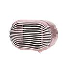 800w Mini Heater Home Desktop Energy Saving Small Solar Heater, Product specifications: UK Plug(Pink ) - 2