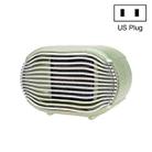 800w Mini Heater Home Desktop Energy Saving Small Solar Heater, Product specifications: US Plug(Aurora Green) - 1