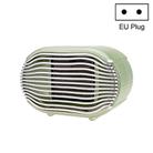 800w Mini Heater Home Desktop Energy Saving Small Solar Heater, Product specifications: EU Plug(Aurora Green) - 1