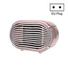 800w Mini Heater Home Desktop Energy Saving Small Solar Heater, Product specifications: EU Plug(Pink ) - 1