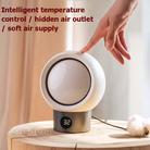 Planetary Heater Home Small Desktop Smart Heater With Temperature Display CN Plug(White) - 3