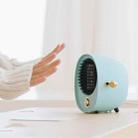 Home Desktop Mini Silent Dormitory Office Portable Heater CN Plug(Green) - 1