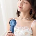 Creative Leafless Mini Fan USB Charging Handheld Portable Fan, Size:229 × 73 × 59 mm(Blue) - 1