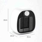 Home Heater Desktop Heater Energy-Saving Electric Heater, Specification:EU Plug(White) - 2