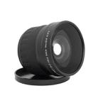 58mm 0.21X Digital Wide Angle Auxiliary Fisheye Lens for Canon / Nikon / Sony / Minolta / Pansonic / Olympus / Pentax 18-55 - 1