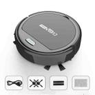 Household Intelligent Automatic Sweeping Robot, Specification:Standard Two Motors(Black) - 1