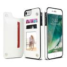 For iPhone XR Retro PU Leather Case Multi Card Holders Phone Case(White) - 1