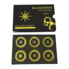 10PCS Quantum Shield Mobile Phone Sticker For Cell Phone Anti Radiation Protection from EMF Fusion Excel Anti-Radiation Gold - 3