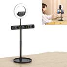 Lazy Desktop Mobile Phone Tablet Universal Non-Slip Telescopic Multi-Camera Live Stand, Style:Z3+Q6 Fill Light - 1