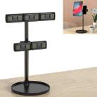 Lazy Desktop Mobile Phone Tablet Universal Non-Slip Telescopic Multi-Camera Live Stand, Style:Z3+C2 Five Cameras - 1