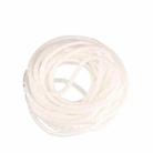 Wire Protection Tape Insulated Winding Tube, Model: 14mm  / 5m Length(White) - 1