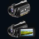 ORDRO AC3 3.1 inch IPS Screen 4K Full HD 13MP Night Vision WiFi Live Camcorder DV Digital Camera, Style:Standard + Microphone(Black) - 2