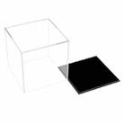 Small 10x10x10cm Clear Acrylic Camera Display Cover Plexiglass Display Case Countertop Box - 3