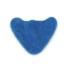 4 PCS Mop Cloth Cover Triangle Twisted Pigtail Mop Replacement Pad for VAX S85-CM(Blue) - 1