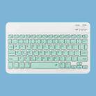 Universal Ultra-Thin Portable Bluetooth Keyboard and Mouse Set For Tablet Phones, Size:10 inch(Green Keyboard) - 1