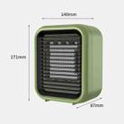 Mini Air Conditioner Heater For Office Desktop CN Plug(White) - 3